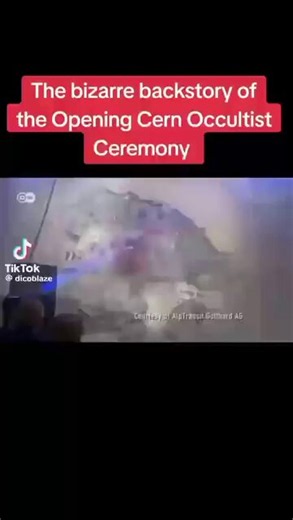 ‼️TAKING A LOOK AT THE SYMBOLIC OPENING CEREMONY OF CERN🔥EVERYTHING EVIL COMES OUT OF CERN “THE SEAT OF SATAN”‼️June 29/2026 CERN will be shut down for four years