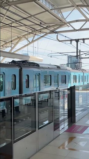 Kereta MRT Jakarta Tiba di Stasiun Blok A Pagi Hari 🚆 Suasana Peron yang Modern | 26 Mei 2026