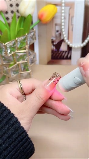 The Ultimate Leopard Print Professional Nails In 5 Minutes! 💅#NailArt #LeopardPrint #DIYBeauty