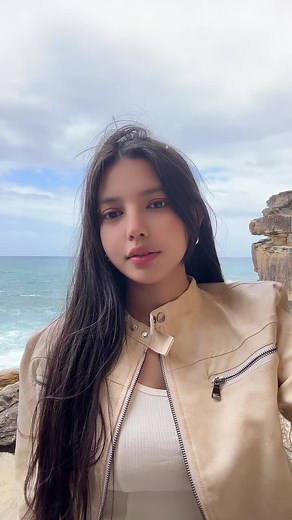 Fit check in most coolest place🫧🐚#beach#ootd