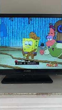 SpongeBob and Patrick play competitive golf ⛳️
