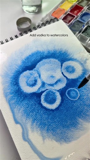 How to Add Vodka to Watercolors for Unique Effects