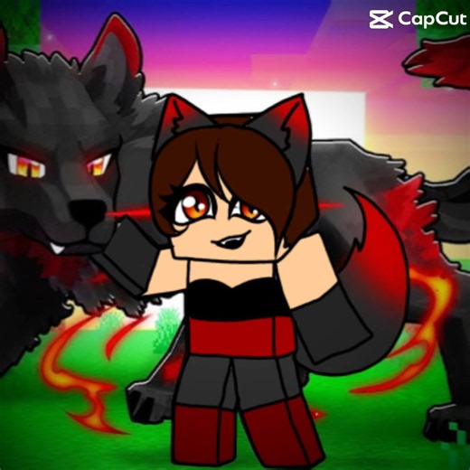 Eva is the Ultima werewolf ❤️🐺 #aphmau #minecraft