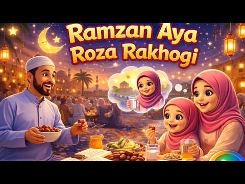 Ramzan Aya 🌙 | Beautiful Islamic Nasheed 2026 | Emotional Ramadan Song for Kids & Family