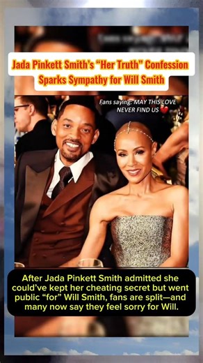 Jada Pinkett Smith’s “Her Truth” Confession Sparks Sympathy for Will Smith #willsmith #jadapinkett