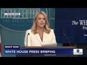 LIVE: White House press briefing