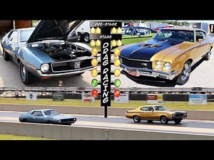 1971 AMC Javelin 401 vs 1972 Buick GSX | STOCK DRAG RACE