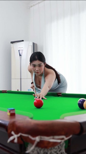 Pool Lesson | 🎱 Billiards Training 台球瞄準練習新手必看 #台球 #Billiards #Practice #Shorts