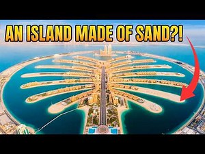 How They Built a GIANT Island Made of Sand (Palm Jumeirah) 🏝️