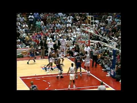 Olajuwon Blocks Starks in 1994 Finals