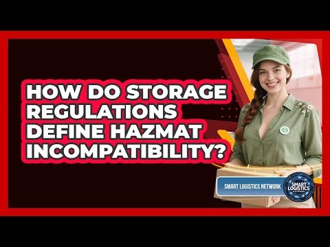 How Do Storage Regulations Define HazMat Incompatibility?