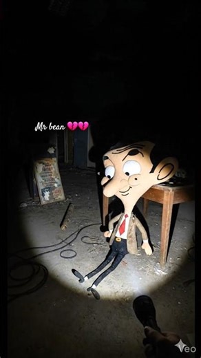 Mr Bean Ai Video Editing | Old Cartoon Character Horror Torch Ai #mrbean #abandoned