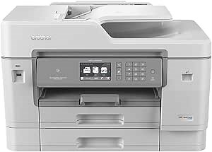 Brother, MFCJ6945DW, INKvestmenttank Color Inkjet All-in-One Printer with Wireless, Duplex Printing and Up to 1-Year of Ink in-Box, Amazon Dash Replenishment Ready