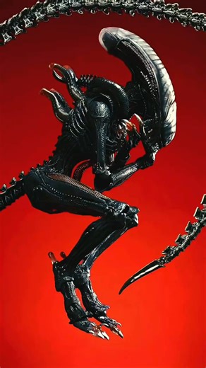 Why Did the Lightning Xenomorph Save Rain #movie #scifi #moviebreakdown #xenomorphs #alien #romulus | Dark Galaxy Clips