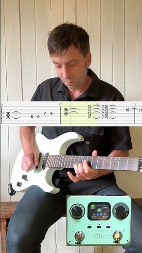 Jam Boogie Guitar + Tabs Testing FF20 Looper + Drum Machine by Flamma #easyguitartabs
