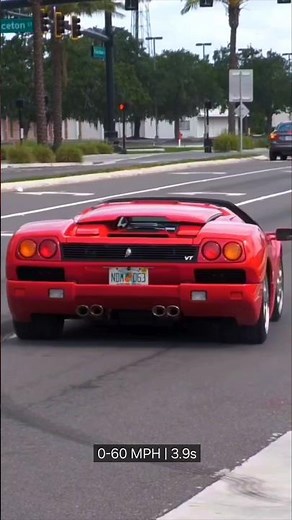 Lamborghini Diablo VT Roadster | Pure Sound