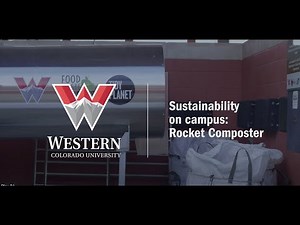 Rocket Composter At Western Colorado University