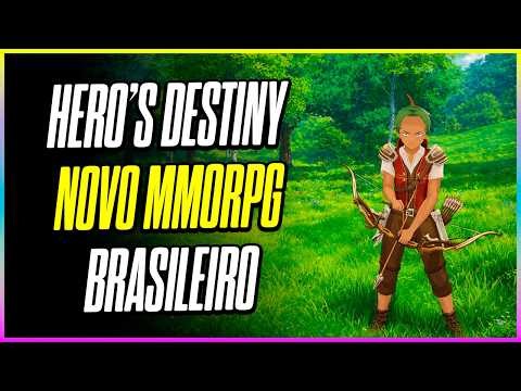 PRIMEIRAS IMPRESSÕES DE HERO'S DESTINY!! NOVO MMORPG GRATUITO DESENVOLVIDO POR BRASILEIROS
