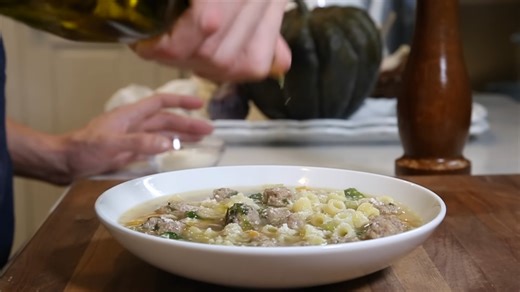 Grandma’s Italian wedding soup