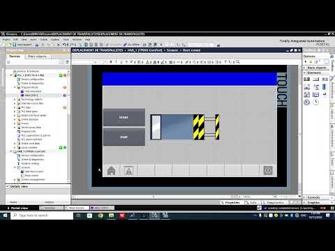 Simulation d'un verin bistable Tia Portal v19
