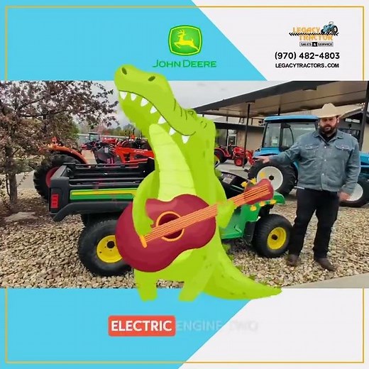 2022 John Deere TE 4x2 Gator •⚡ Electric power • 🛻 900 lb payload • 🔗 600 lb towing