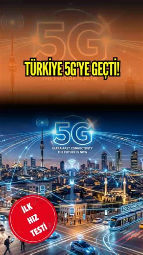 The first 5G speed test! Türkiye has switched to 5G, how much faster have phones become?