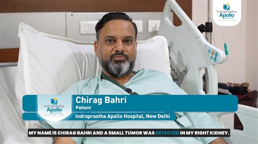 Indraprastha Apollo Hospital on Instagram: "Mr. Chirag Bahri’s small tumour in the right kidney was detected incidentally during another investigation. With the fear of it being cancerous—and the added complication of deep vein thrombosis (DVT) while being on anticoagulation—his family was understandably anxious. They consulted Dr. Rajesh Taneja, Senior Consultant – Urology, Andrology and Robotic Surgery, Indraprastha Apollo Hospital, New Delhi, who reassured them with clarity and kindness, guid