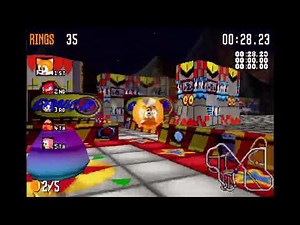 Let's Play Sonic R (SEGA Saturn) - Full Playthrough