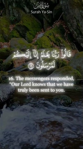 Memorize Surah Yaseen: Ayats 15–17 📖✨ #Quran #Hifz #SurahYaseen