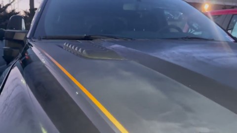 Hood Stripe Graphics by Ludesignsny Custom Created and Sized to Fit a 2021-2026 Ford F-150 Lariat Black or Tremor Model. - Etsy