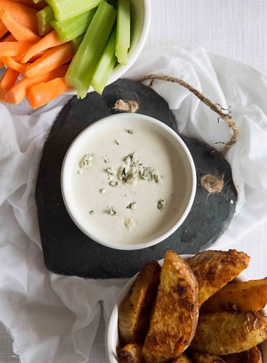 Homemade Blue Cheese Dip Recipe | Don't Go Bacon My Heart