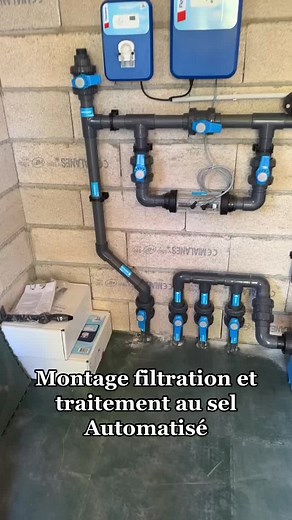 Filtration et traitement au sel pour piscine 7x3 | TikTok