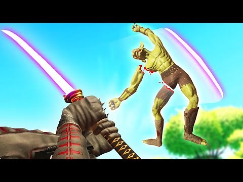 I Stole the Deadliest Magic Katana and Sliced Goblins with it (Battle Talent VR)