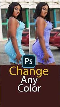 How to selectively change any color in adobe photoshop tutorial cc.
