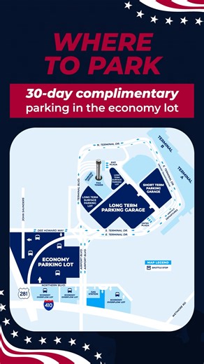 🚨 Attention DV & Military Plate Parking Holders! 🚨 The updated Disabled Veteran & Military Plates Parking Program will go into effect November 1, 2025, and will continue to provide convenience and special parking privileges for Texas-registered DV and military specialty plate holders who have enrolled. 📍🅿️ WHERE TO PARK: 🚗 30-day complimentary parking in the economy lot 🚙 50% discount in long-term parking garage 🚗 25% discount in short-term parking garage 🚙 Complimentary parking for Purp