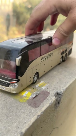 Miniature high scale bus model unbox #youtubeshorts #car #shorts