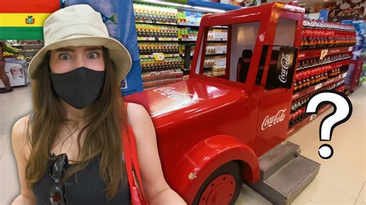 The Weirdest Supermarket in Bolivia: 200 Bottles of Coca-Cola?!