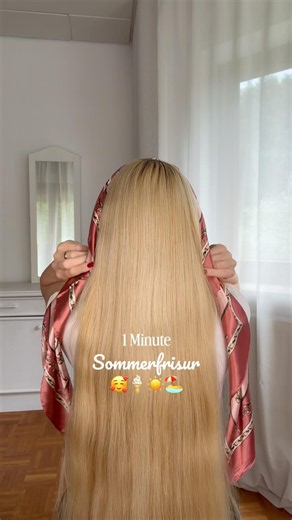 Sommerfrisur für heiße Tage 🍦🥵☀️ #summerhairstyles #beachhair #hairtutorial