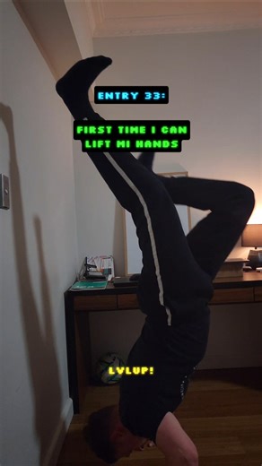 Is that a baby one arm handstand I see?