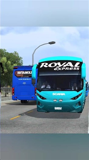 bus simulator indonesia ets2 bd traffic obb map the #shorts #shortvideo