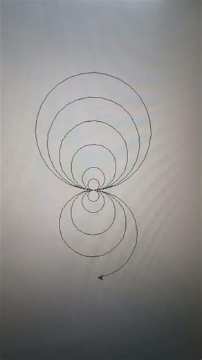 Who knew a few lines of Python code could create this? 🐍✨ Using the turtlelibrary's #computerart