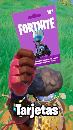 LAS NUEVAS TARJETAS REGALO DE FORTNITE 🎁 #fortnite