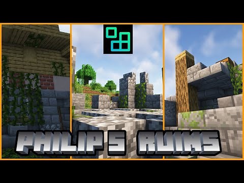 Philip's Ruins Minecraft Forge/Fabric Mod (1.19.2 and other versions)