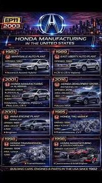 The 2003 Acura MDX Proved Honda Was Already Built in America
