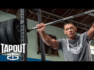 Go behind the scenes of John Cena's workout, powered by Tapout