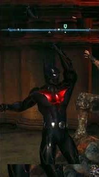 Batman Beyond Evolved Suit In Arkham Knight (4K) #gaming #batman #batmanarkhamknight