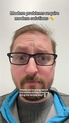 The solution to the school problem in America #justforlaugh #darkhumor #millennial #school #satire