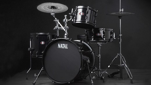 Natal Drums unveils DNA Stealth low-volume practice kit