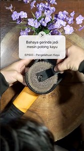 EPS03 Grinder becomes a wood cutting machine - Knowledge for Beginners