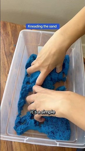 🧠 3 Kinetic Sand Ideas for Kids with Autism